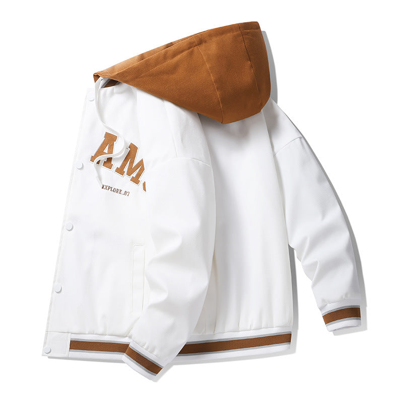 Herren Sportliche Jacke mit Kapuze Echo Archiv