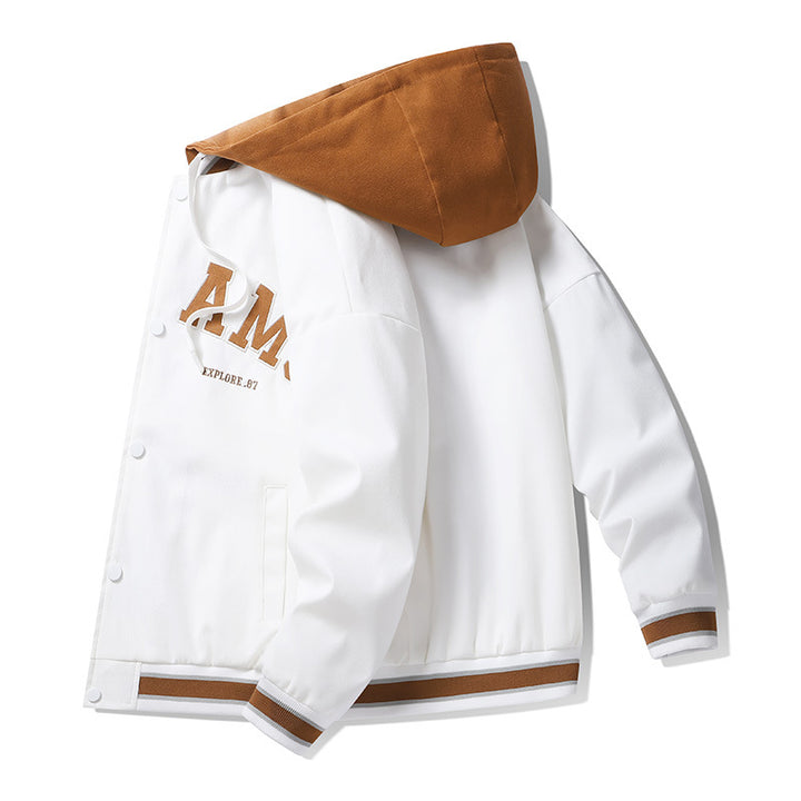 Herren Sportliche Jacke mit Kapuze Echo Archiv
