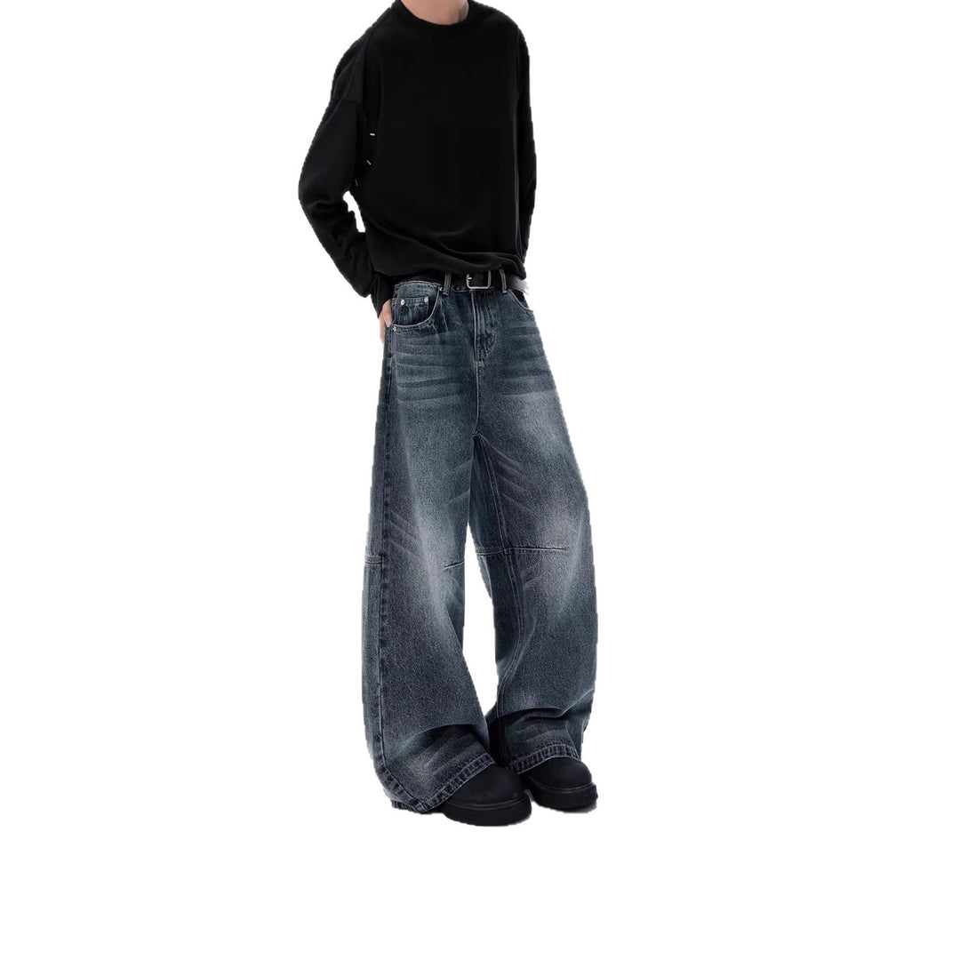 Unisex Trendige Weitgeschnittene Jeans Echoarchiv