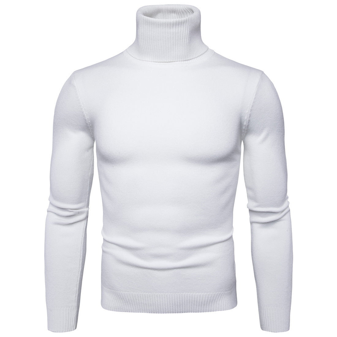 Herren Rollkragenpullover aus weichem Strick – Norvane