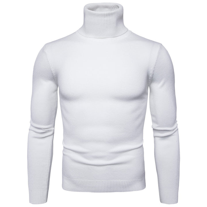 Herren Rollkragenpullover aus weichem Strick Echoarchiv