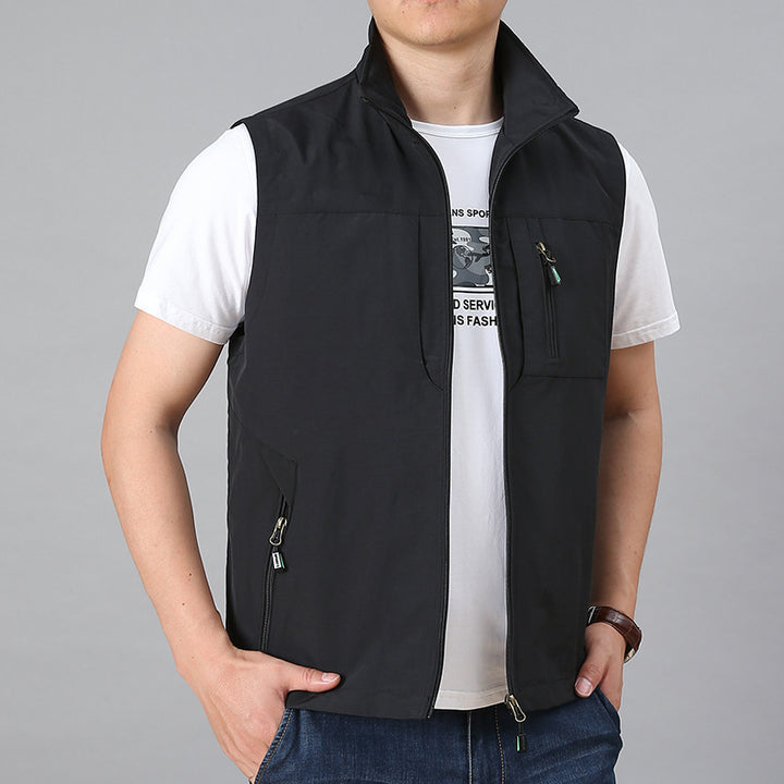 Herren Multifunktionale Outdoor-Weste Echo Archiv