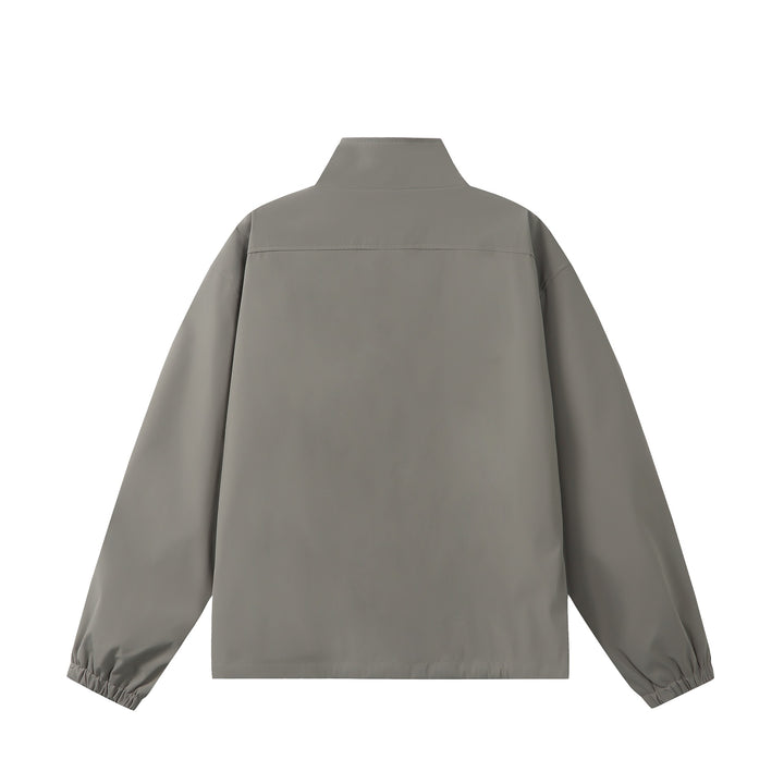 Unisex Leichte, Packbare Funktionsjacke im Oversize-Boxy-Schnitt mit Stehkragen Echoarchiv