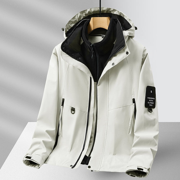Unisex Fleecejacke mit hohem Kragen Echo Archiv