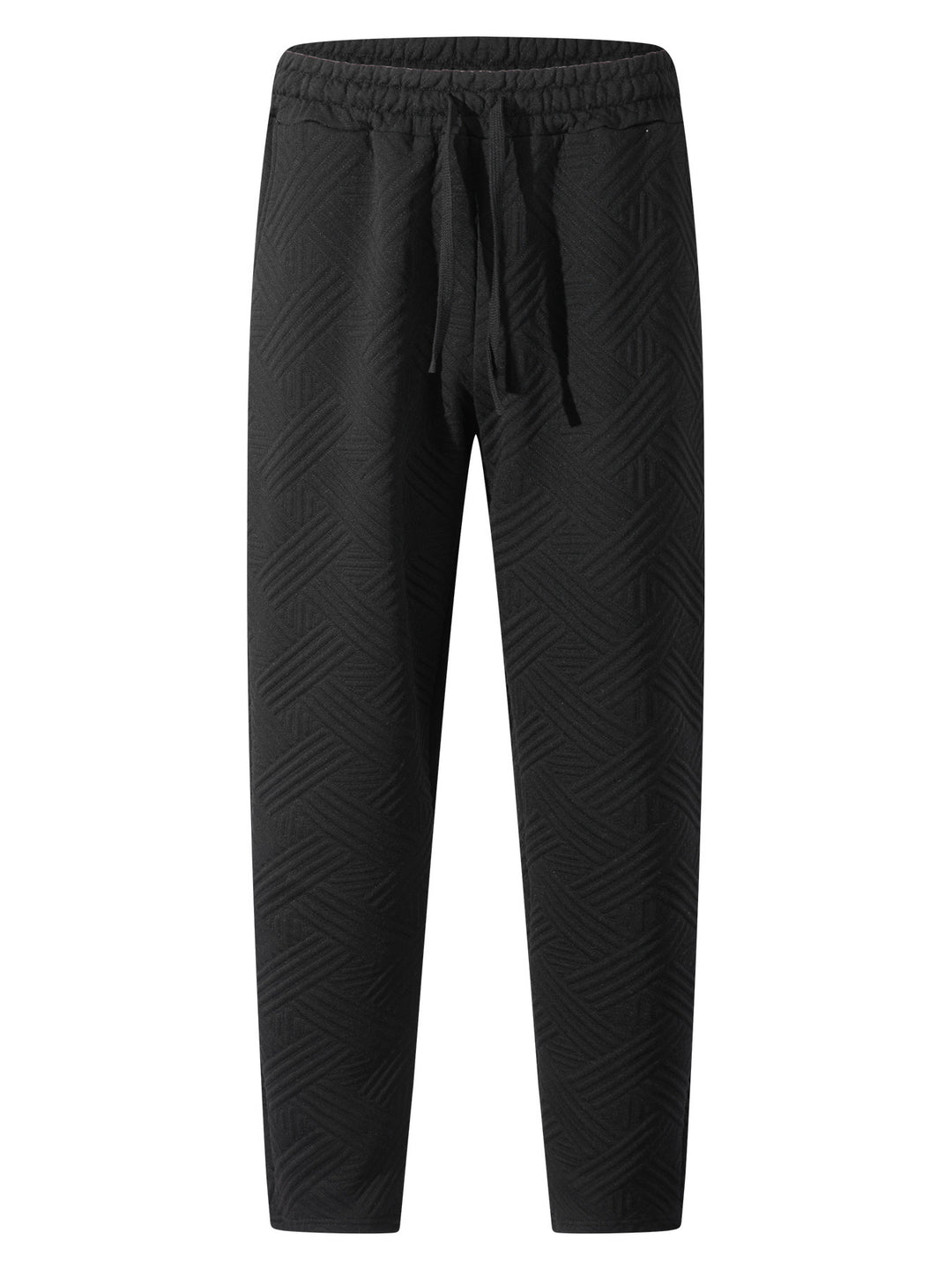 Herren bequeme Freizeithose mit modernem Strukturdesign Echoarchiv