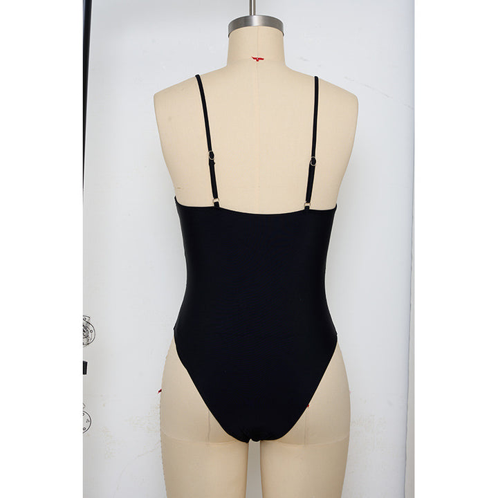 Damen Einteiler Badeanzug mit elegantem Push-Up-Bustier Echo Archiv
