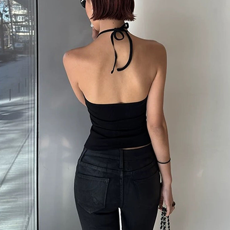 Damen Haltertop aus elastischem Material Echo Archiv