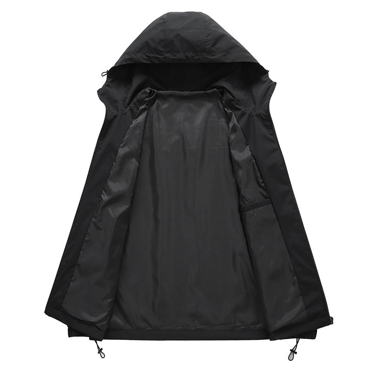 Herren Sportliche Windjacke Echo Archiv