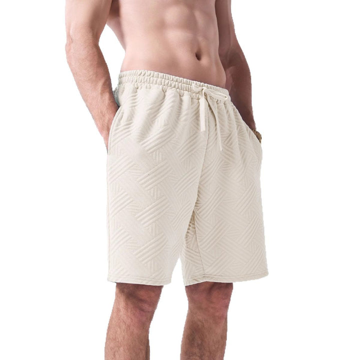 Herren Freizeitshorts mit modernem Strukturdesign Echoarchiv
