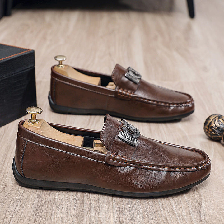 Herren Elegante Mokassins mit Metalldetails Echo Archiv
