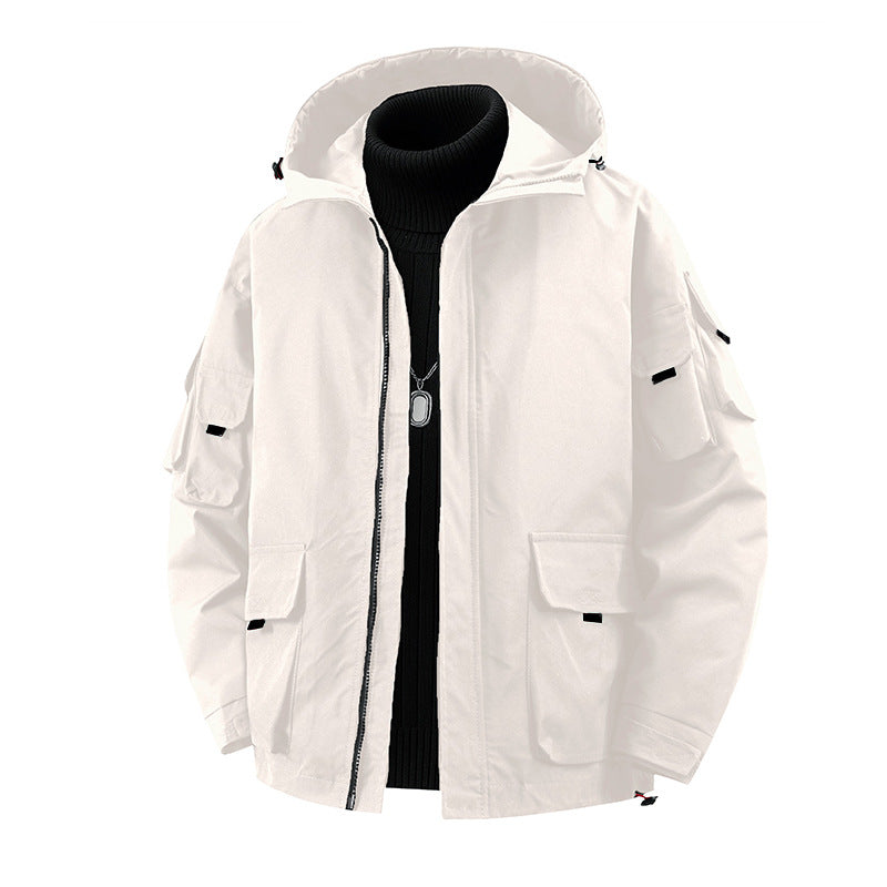 Herren Multifunktionale Übergangsjacke mit praktischen Taschen Echo Archiv