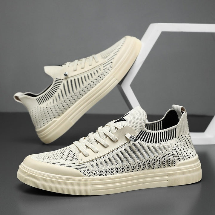 Herren Atmungsaktive Sneaker mit rutschfester Sohle Echoarchiv
