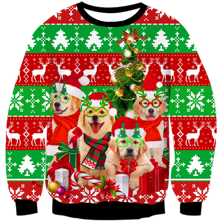 Damen Lustiger Weihnachtlicher Sweatshirt Echoarchiv