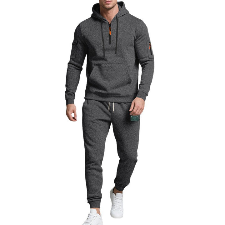 Herren Freizeit-Sweatset mit praktischen Taschen und Kordelzug Echoarchiv