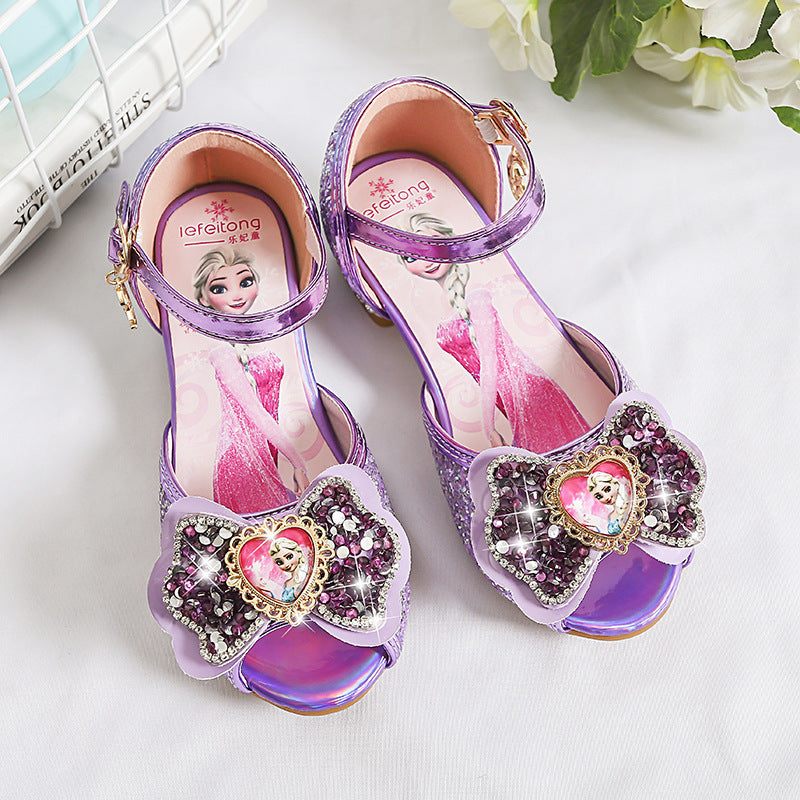 Mädchen Glitzernde Prinzessinnen Ballerinas mit dekorativem Blumenmotiv Echo Archiv