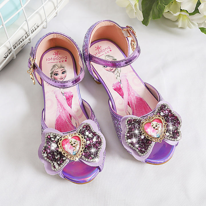 Mädchen Glitzernde Prinzessinnen Ballerinas mit dekorativem Blumenmotiv Echo Archiv