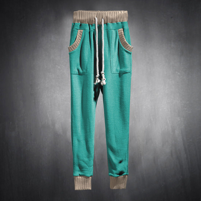 Herren Sportliche Jogginghose mit bequemen seitlichen Eingrifftaschen und elastischem Bund Echoarchiv