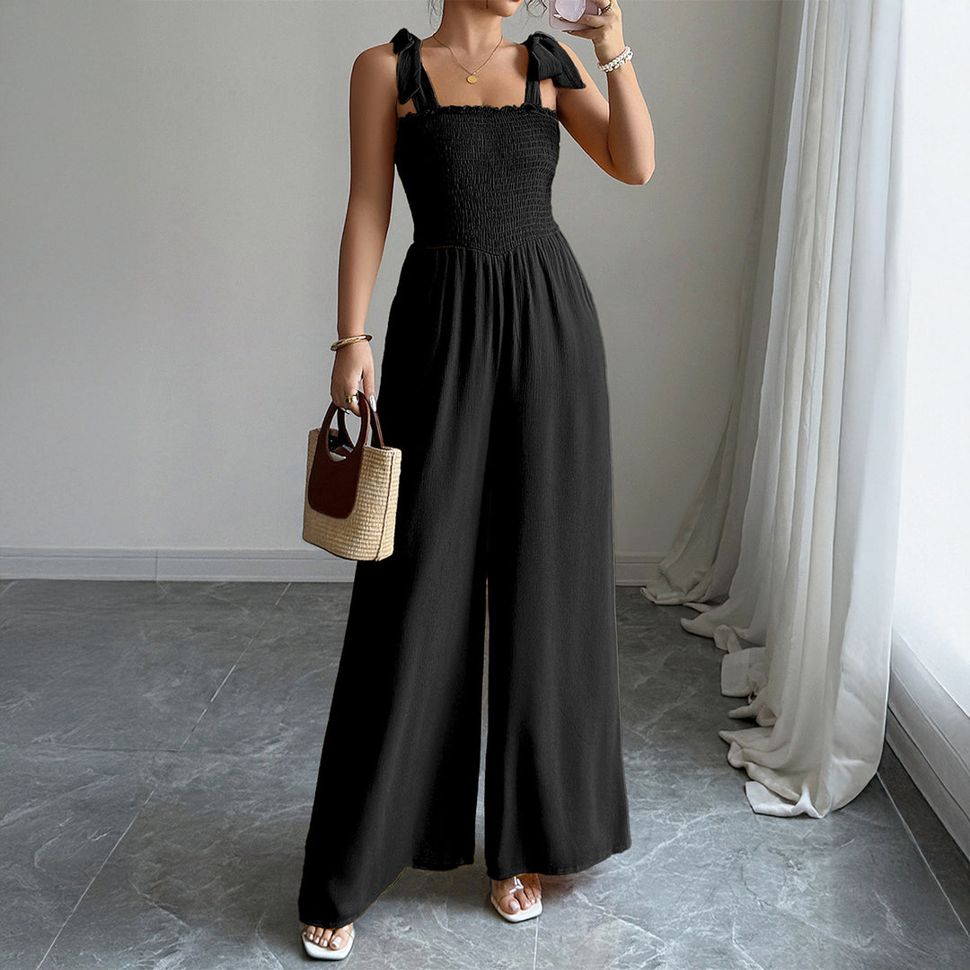 Damen Maxi-Kleid mit raffiniertem Rüschendesign und elastischem Oberteil Echo Archiv