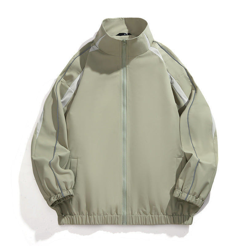Damen Sportliche Windbreaker-Jacke Echoarchiv