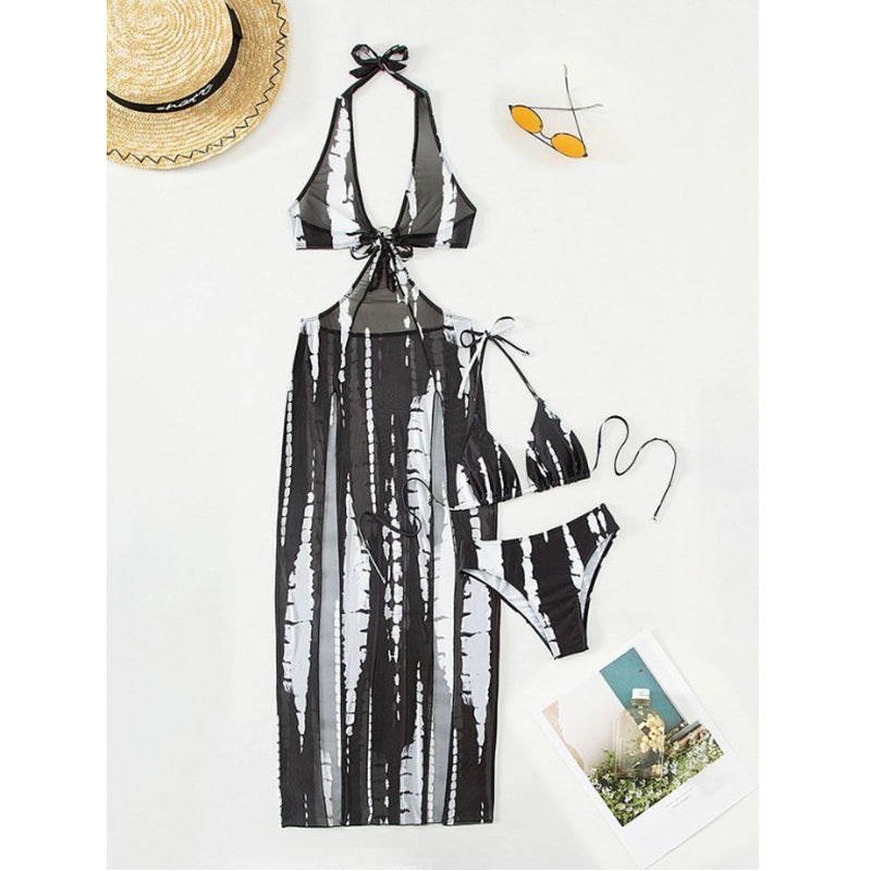 Damen Set mit Maxikleid und Bikini – Maréssa