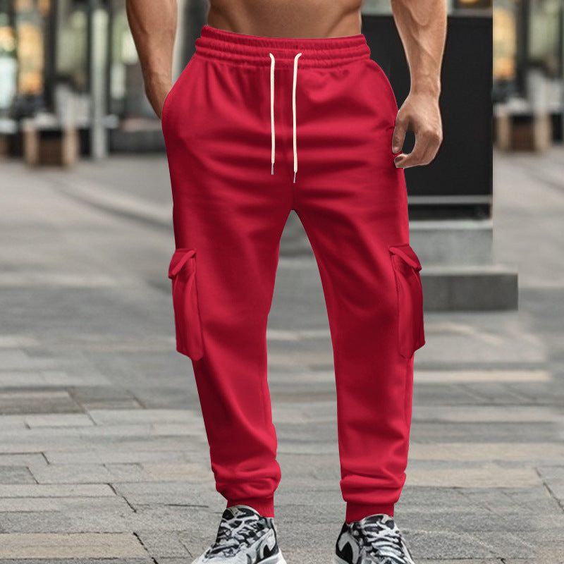 Herren Cargo-Jogginghose mit elastischem Bund und praktischen Taschen Echoarchiv