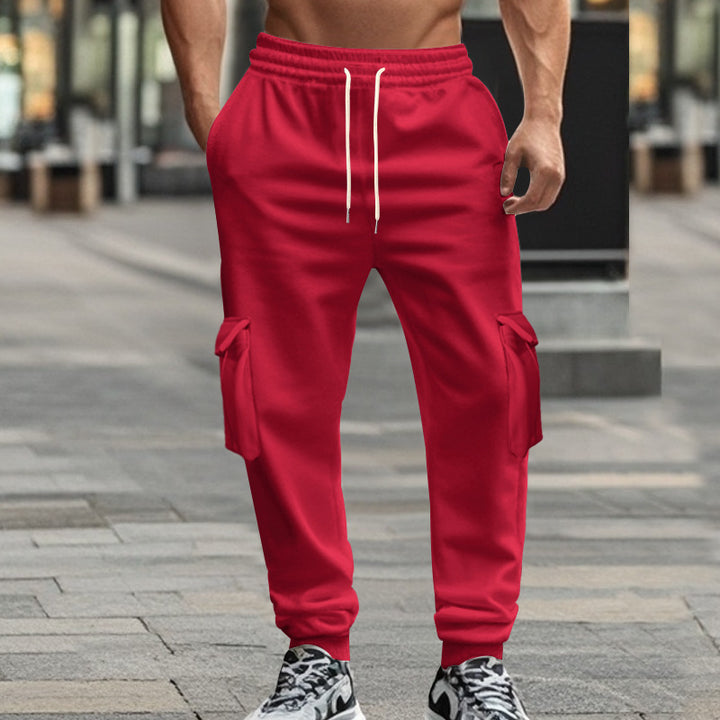 Herren Cargo-Jogginghose mit elastischem Bund und praktischen Taschen Echoarchiv