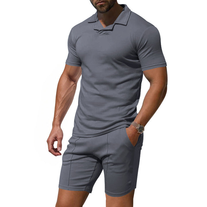 Herren sportliches Set aus Atmungsaktivem Material Echoarchiv