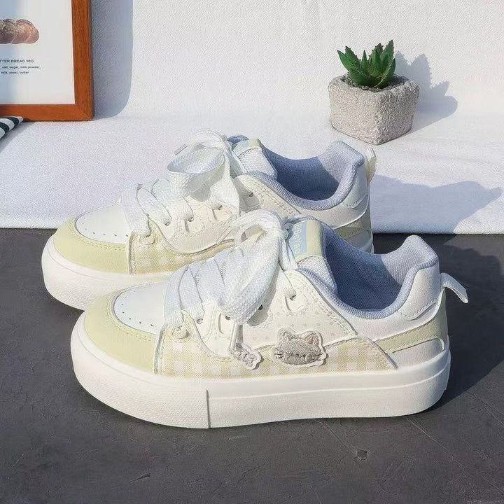 Damen Sneakers mit modischem Karomuster und komfortabler Sohle Echo Archiv