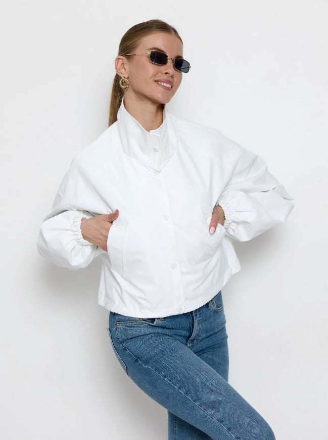 Damen Modische Oversized Jacke – Célinea