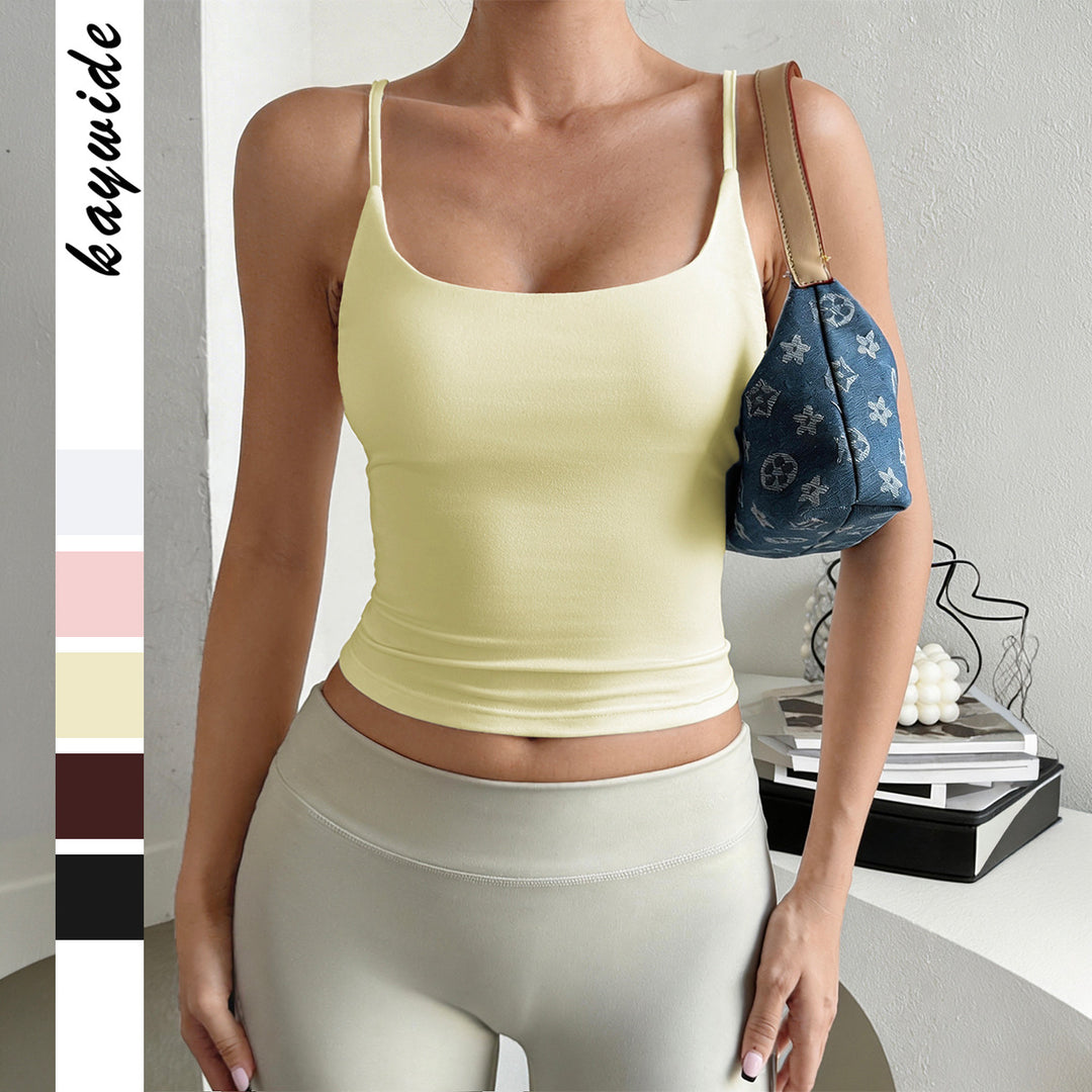 Damen Trägershirt mit körperbetontem Schnitt und feinem Material Echo Archiv