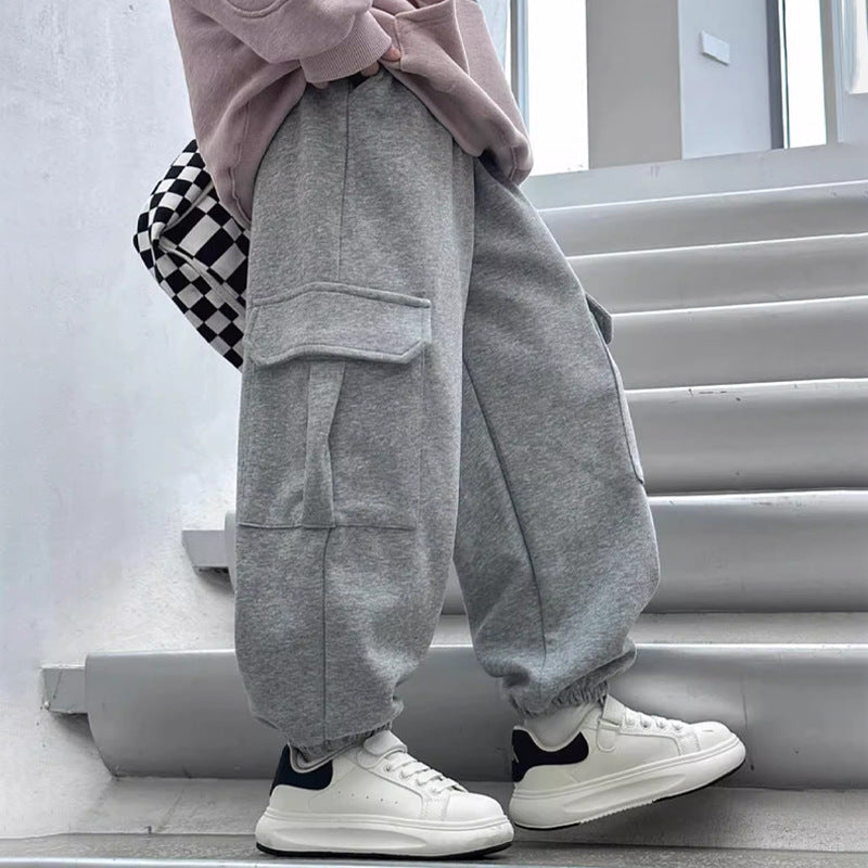 Damen bequeme Cargo-Sweatpants mit praktischen Taschen Echo Archiv