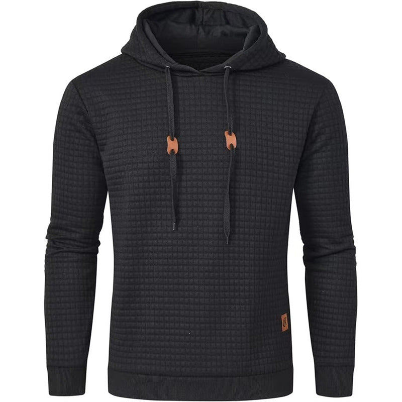 Herren Kapuzensweater mit strukturiertem Design Echoarchiv