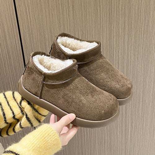 Damen Gefütterte Kurzstiefeletten mit Teddyfutter und rutschfester Profilsohle Echo Archiv