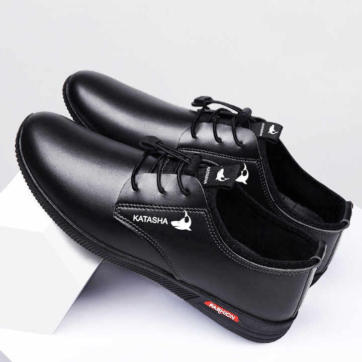 Herren Elegante und stilvolle Leder-Sneaker Echoarchiv
