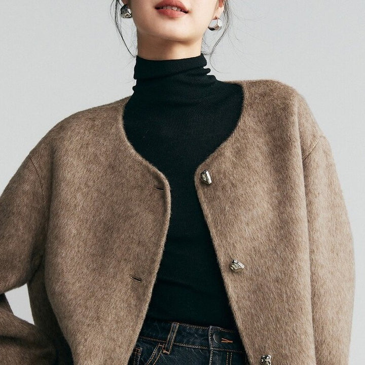 Damen Elegante und bequeme Strickjacke Echoarchiv