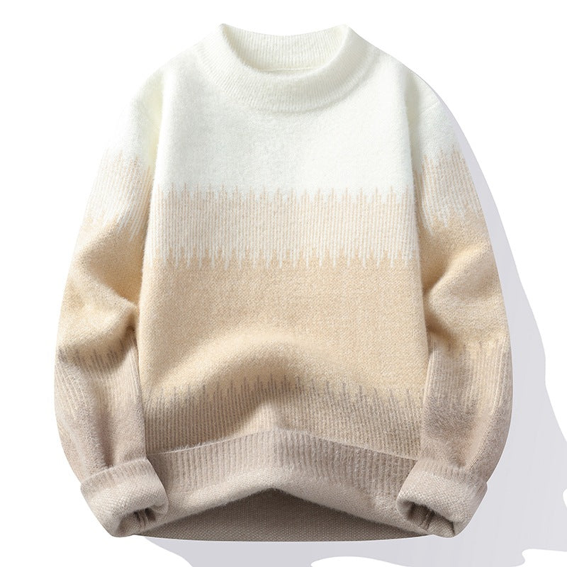 Damen Kuscheliger Pullover mit modernem Farbverlauf Echoarchiv