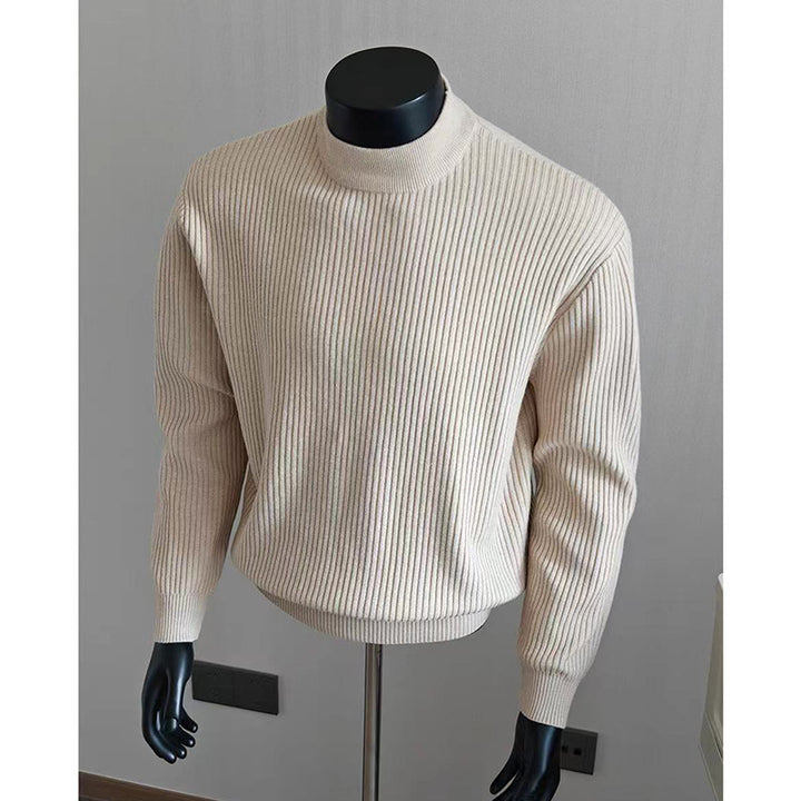 Herrenmode Grobstrickrollkragenpullover Echo Archive