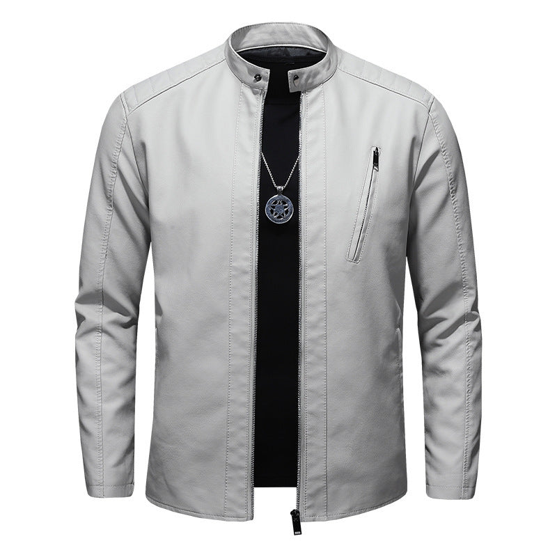 Herren Elegante und komfortable Lederjacke Echo Archiv