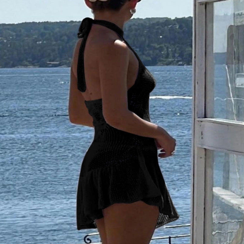 Damen Strickkleid mit A-Linien-Schnitt Echo Archiv
