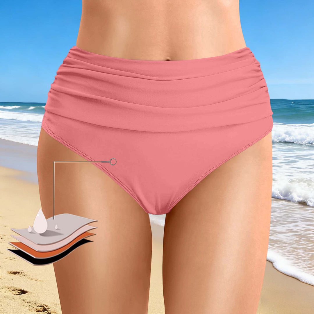 Damen Hochtailliertes Bikini-Höschen mit schmeichelndem Design Echo Archiv