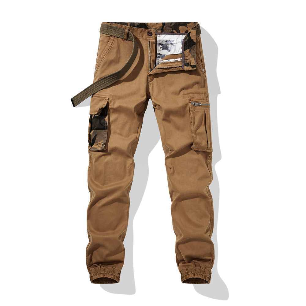 Herren bequeme Cargo-Hose mit elastischem Bund und zahlreichen praktischen Taschen Echoarchiv