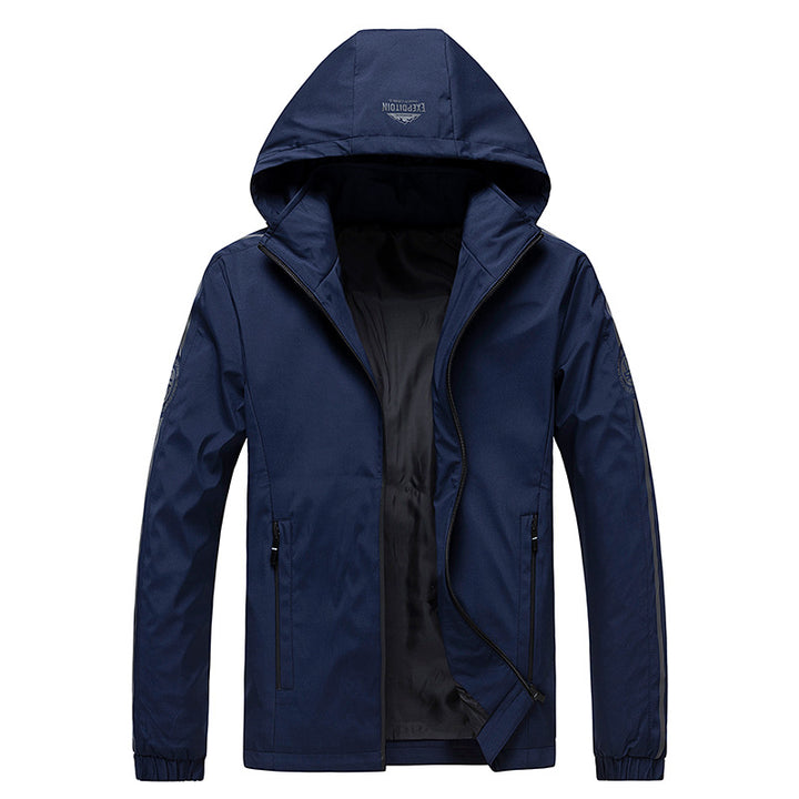 Herren Wetterfeste Sportjacke Echo Archiv
