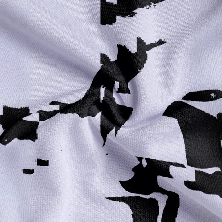 Herren Poloshirt mit kontrastierendem Camouflage-Design Echoarchiv