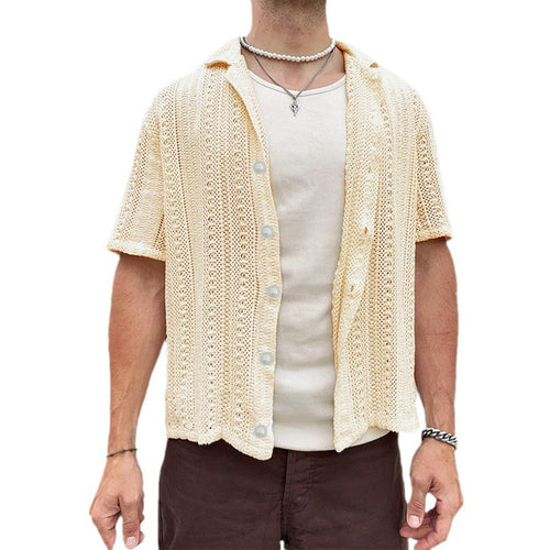 Herren luftige Strickbluse Echoarchiv