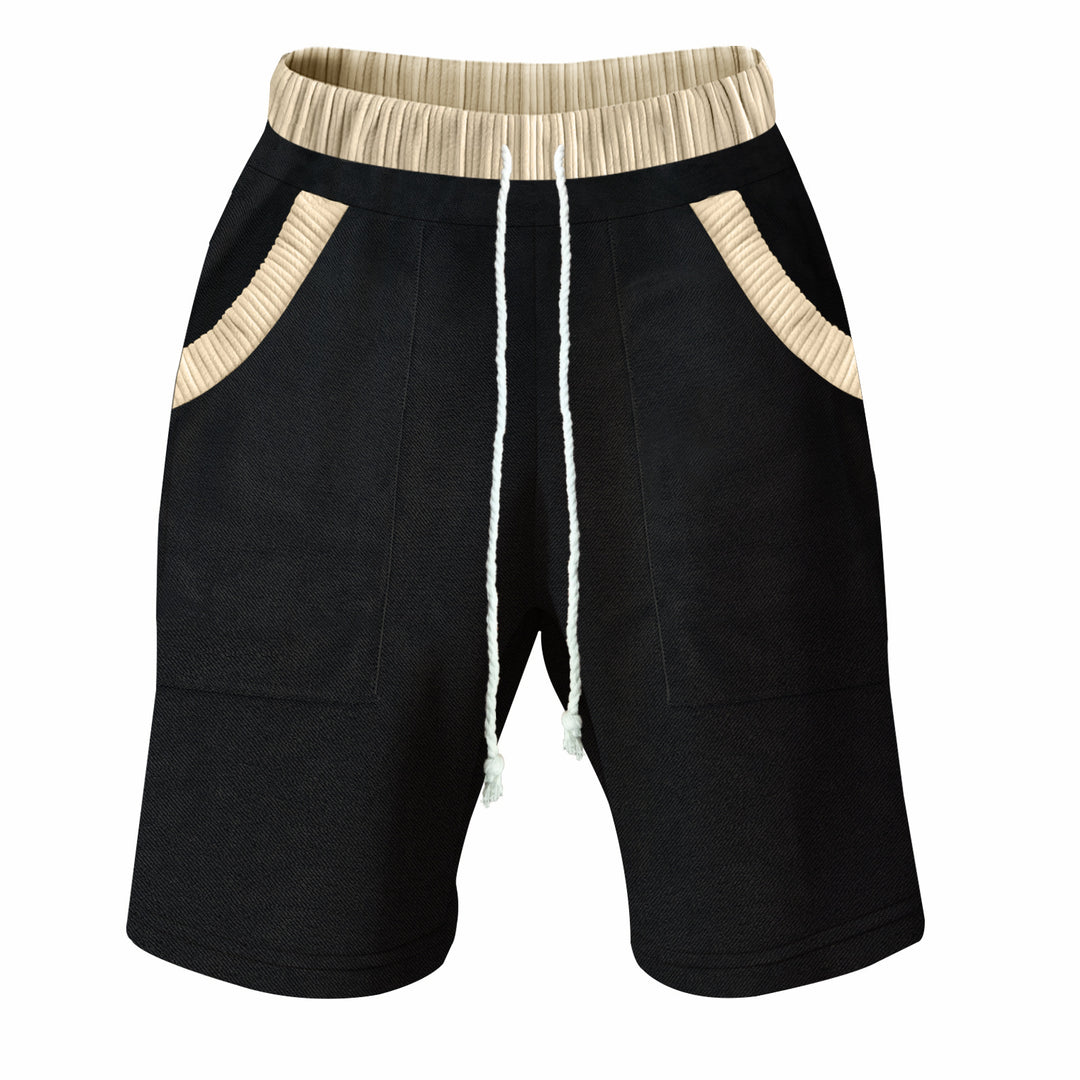 Herren Freizeit-Shorts mit elastischem Bund und praktischen Seitentaschen Echoarchiv