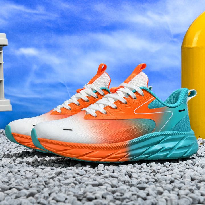 Unisex gedämpfte Straßenlauf-Sneaker mit reaktiver Hohlkern-Zwischensohle und atmungsaktivem Mesh-Upper – Norré