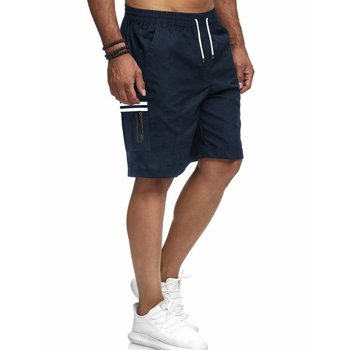 Herren Badeshorts mit praktischen Reißverschlusstaschen und elastischem Bund Echoarchiv