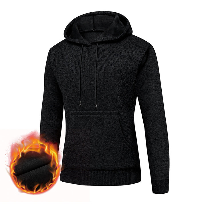 Herren bequemer Kapuzenpullover aus thermoregulierendem Material Echoarchiv
