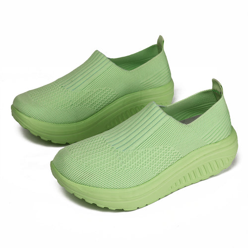 Damen nan Slip-On-Strickschuh mit elastischem Einstieg und viskoelastischer Komfortsohle Echo Archiv