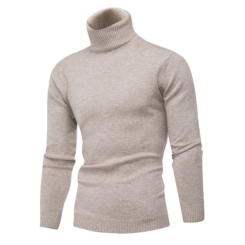Herren Hochwertiger Rollkragenpullover Echoarchiv 1761379400